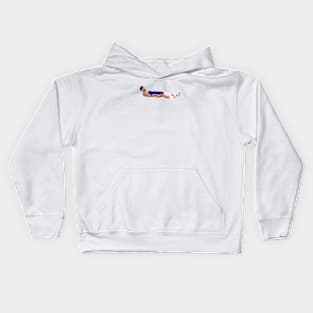 Devin Booker Pixel lying Kids Hoodie